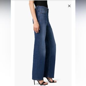 Joe's Dark Blue Straight Leg full length Wangari Women's Jeans